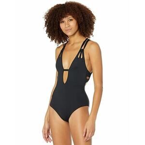 Becca By Rebecca NWOT Skylar Plunge One-Piece Swimsuit Size S